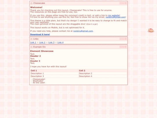 index cheese screenshot