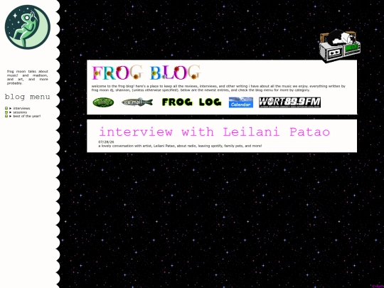 posts/interviews screenshot