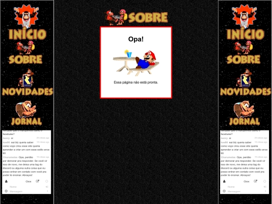 sobre screenshot