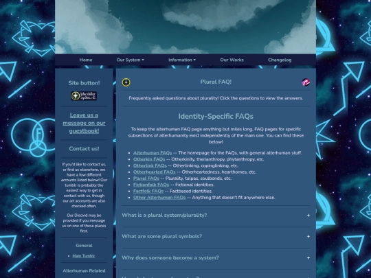 FAQpg/pluralfaq screenshot
