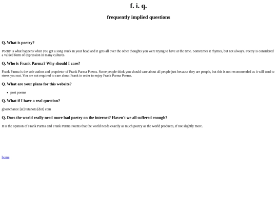 PROSE/fiq screenshot