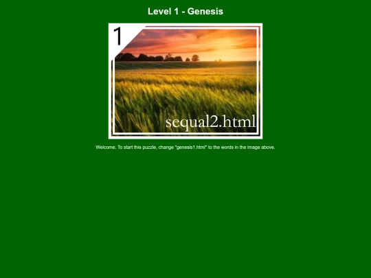 tutorial/genesis1 screenshot