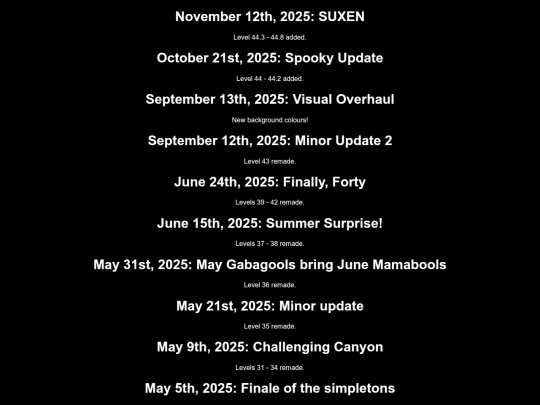updatelog screenshot
