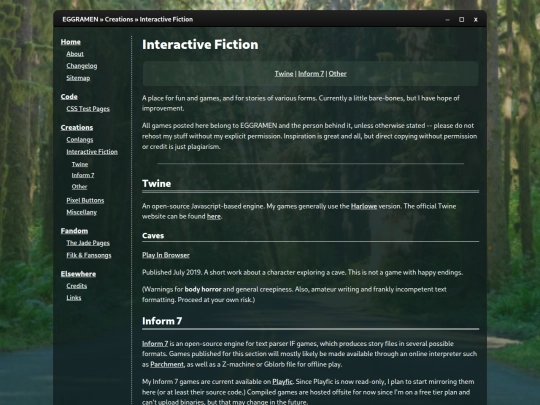 creations/games screenshot