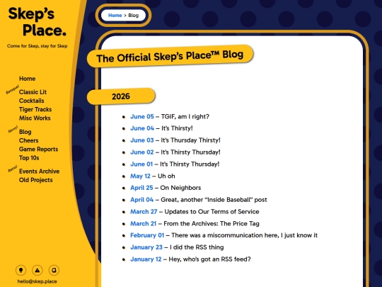 blog screenshot