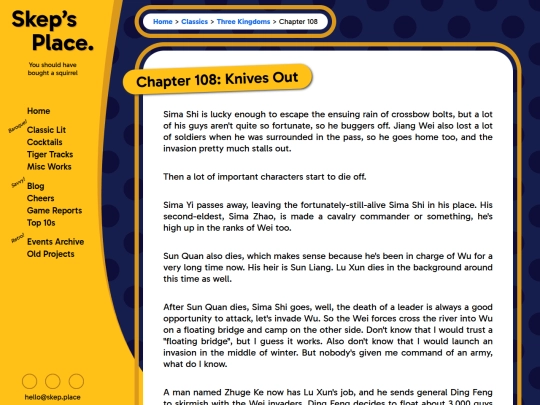 classics/threekingdoms/108 screenshot