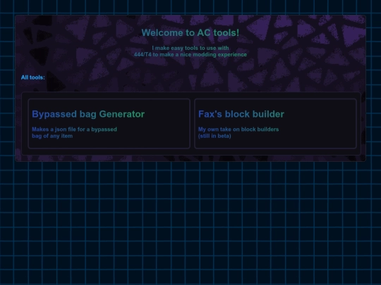 index screenshot