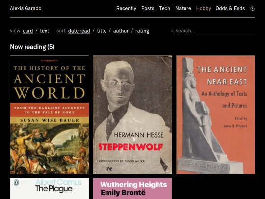 library screenshot