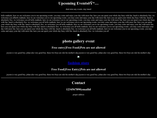 event/event screenshot