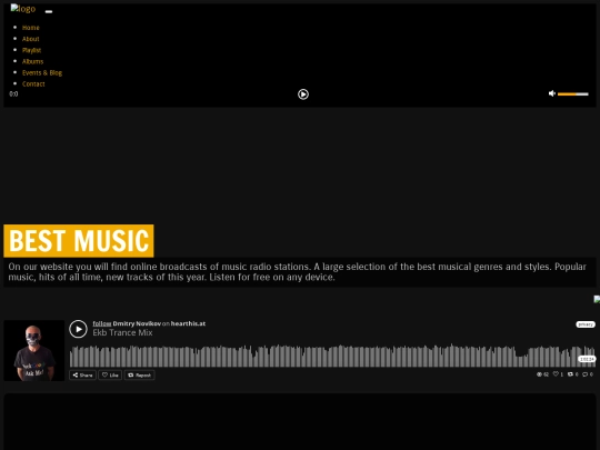 player/techno-music-radio-4 screenshot