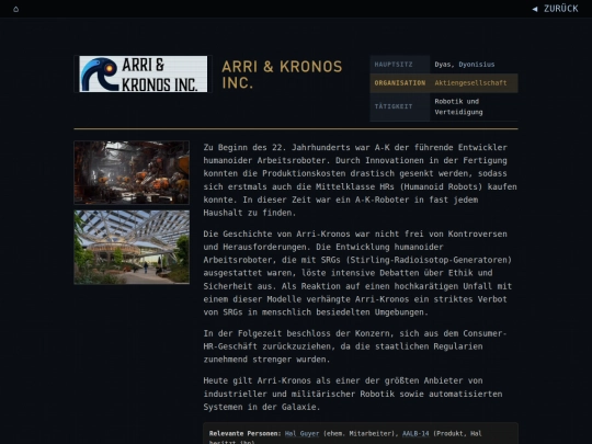 ionos/organisations/arri-kronos screenshot