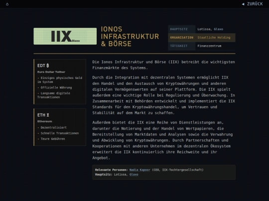 ionos/organisations/iix screenshot