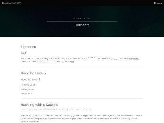 minifycode/elements screenshot