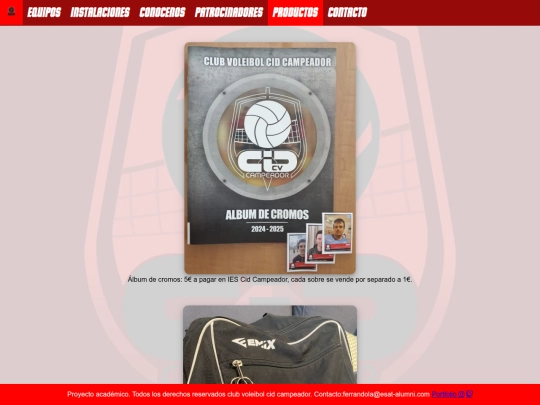 productos screenshot