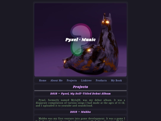 projects screenshot