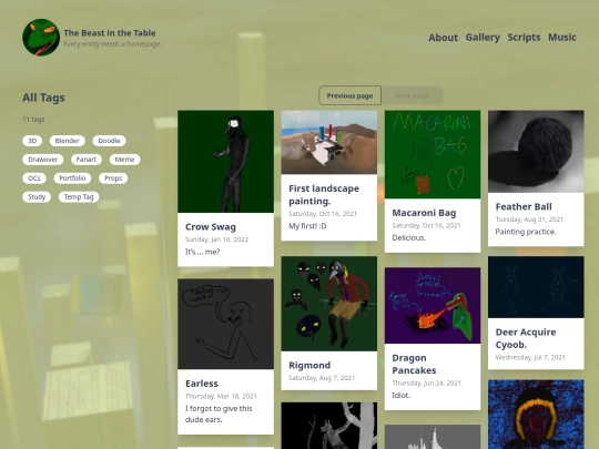 tags/page/2 screenshot
