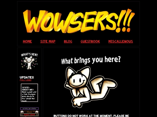 homepage screenshot