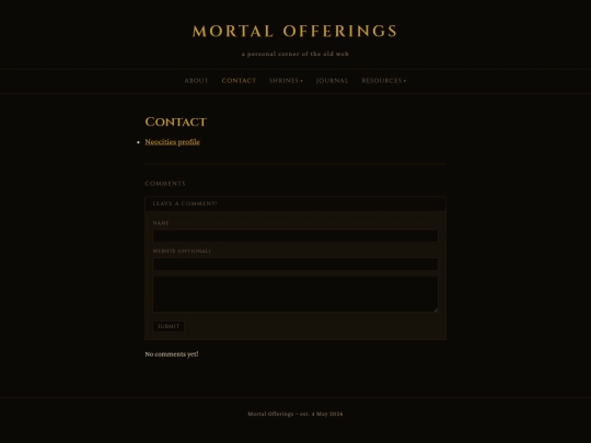 contact screenshot
