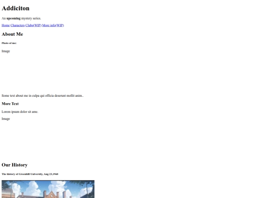 Html/History screenshot