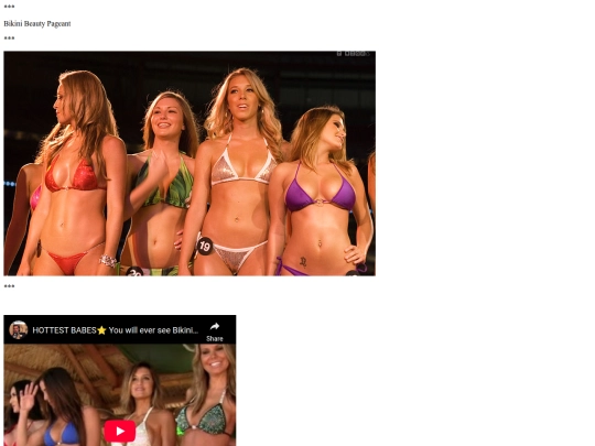 BikiniBeautyPageant screenshot