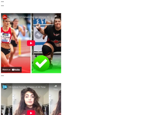 SexiestFemaleAthletesOfAllTime screenshot