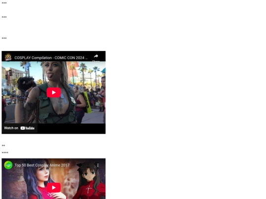 SexiestFemaleCosplayers screenshot