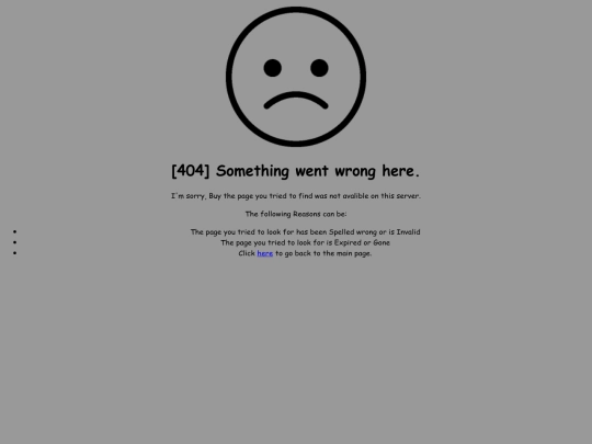 not_found screenshot