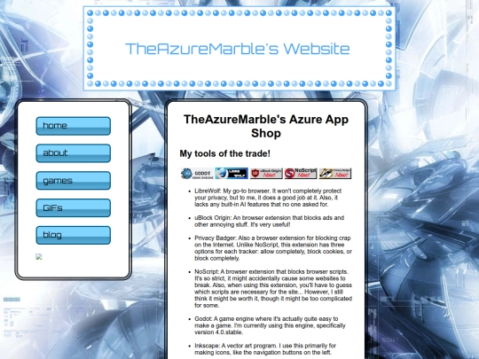 buttons screenshot