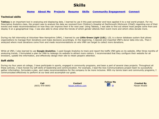 skills screenshot