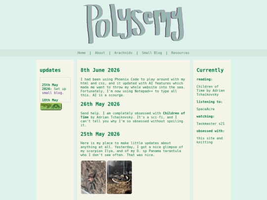 SmallBlog screenshot