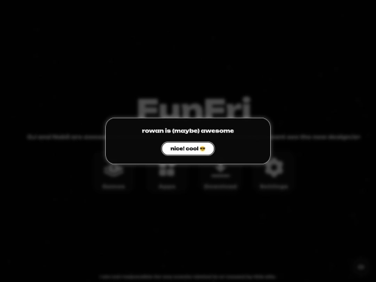 FunFri HTML screenshot