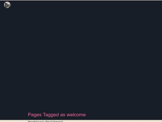 tags/welcome screenshot