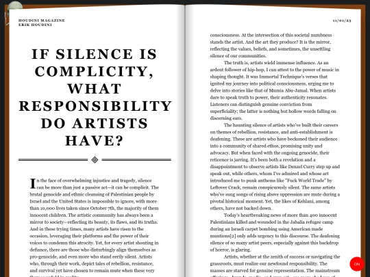houdini_blog/palestinegenocidesilencecomplicityresponsibility screenshot