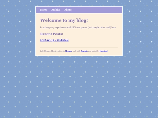 blog screenshot