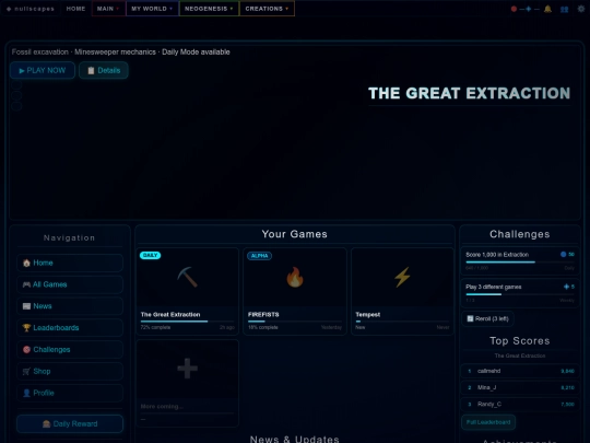 gamecorner screenshot