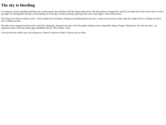 TheSkyIsBleeding screenshot