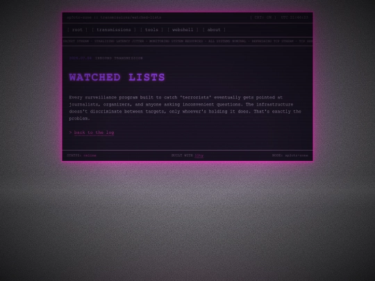 transmissions/watched-lists screenshot