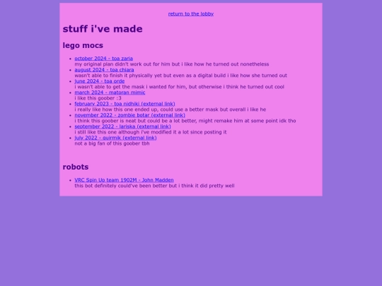 thingsivemade screenshot