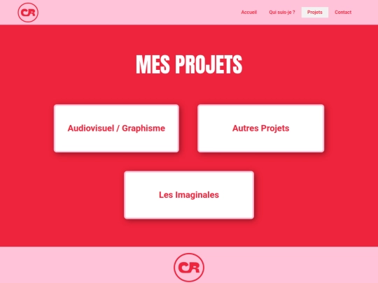 Projets screenshot