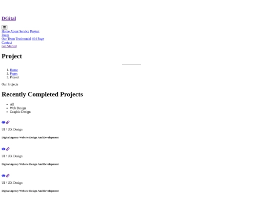 Project screenshot