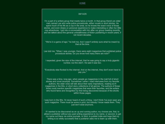 blog screenshot