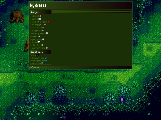 corinnatemplate screenshot