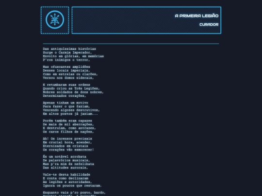 biblioteca/poemas/curador/aprimeiralegiaoi screenshot