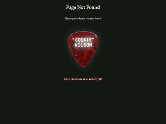not_found screenshot