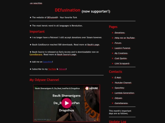 test screenshot