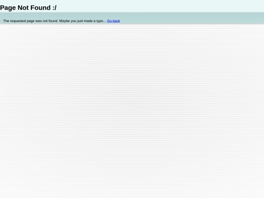 not_found screenshot