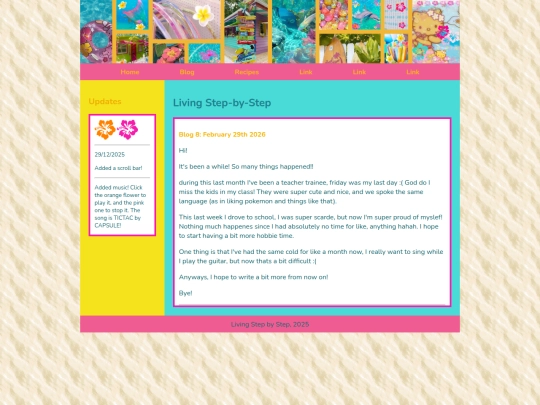blog screenshot