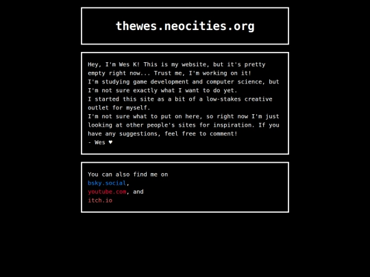 index screenshot