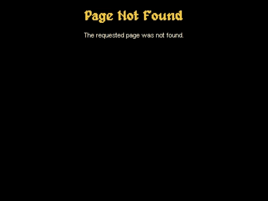 not_found screenshot