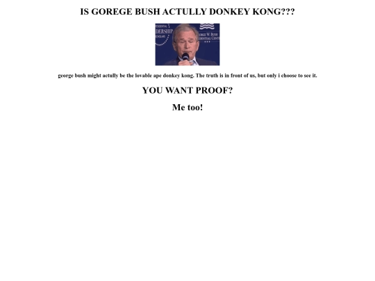 bush screenshot